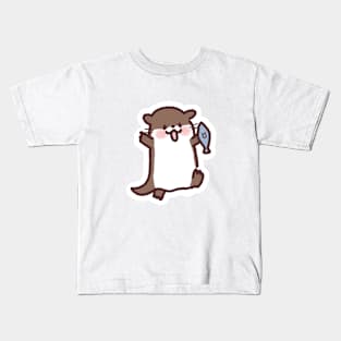 Happy Otter Kids T-Shirt